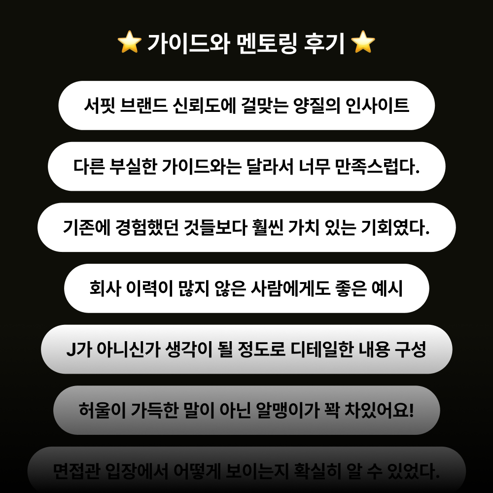 2025 프로덕트 디자이너 포트폴리오 & 커리어 가이드북: 1편